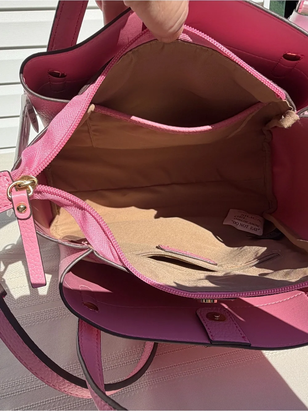 Nanette Lepore Bubble Gum Pink Satchel Handbag Crossbody Floral Scarf NWT
